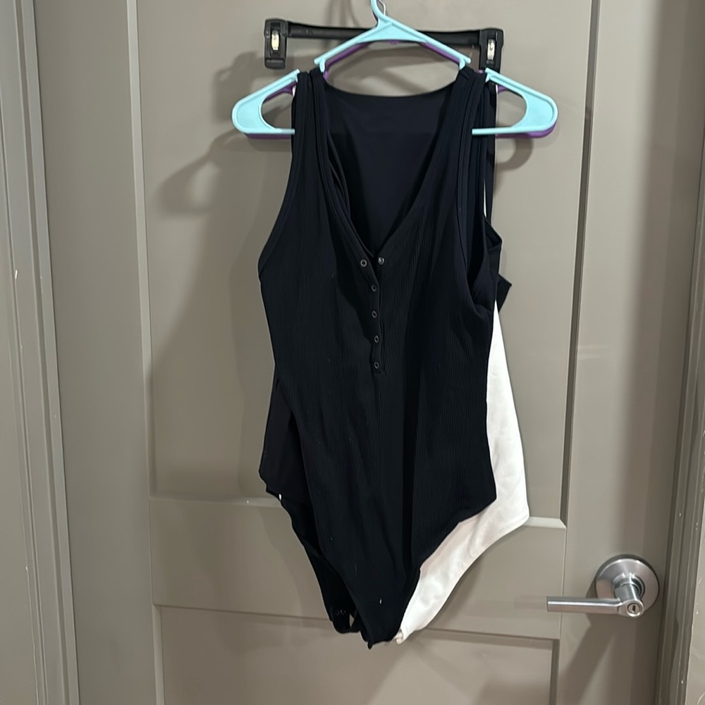 Bundle 2 black bodysuits